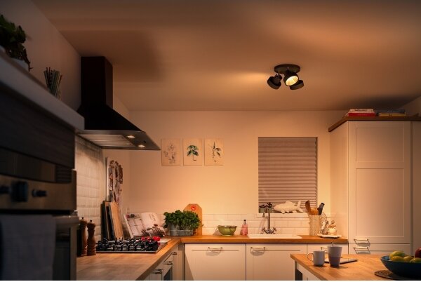Philips 50603/30/P0 - Faretto LED dimmerabile BUKKO 3xLED/4,3W/230V