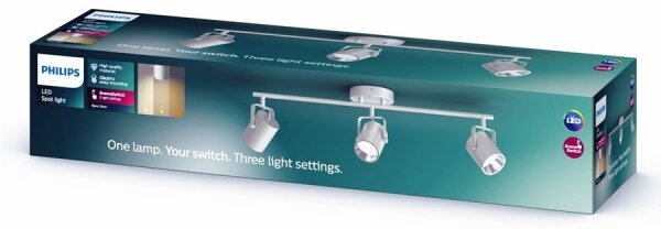 Philips 50663/31/P0 - Faretto LED BYRE 3xLED/4,3W/230V 2200/2500/2700K