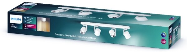 Philips 50674/31/P0 - Luce Spot a LED dimmerabile BYRL 4xLED/4.5W/230V