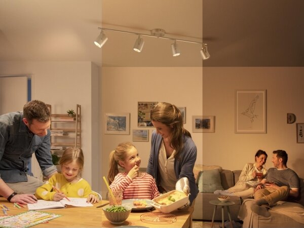 Philips 50664/14/P0 - Faretto LED BYRE 4xLED/4,3W/230V 2200/2500/2700K
