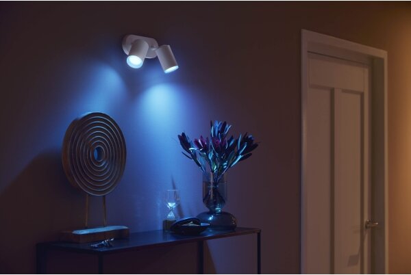 Philips 50632/31/P7 - LED RGBW Faretto Hue FUGATO 2xGU10/5,7W/230V