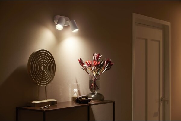 Philips 50632/31/P7 - LED RGBW Faretto Hue FUGATO 2xGU10/5,7W/230V
