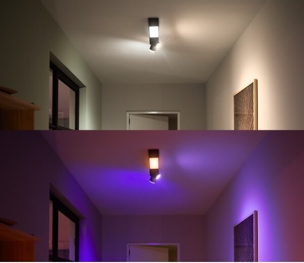 Philips Hue CENTRIS LED dimmerabile RGBW 11W/230V + 2x GU10 5,7W