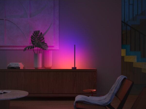 Philips - Lampada da tavolo LED RGB dimmerabile Hue LED/12W/230V 2000-6500K nero