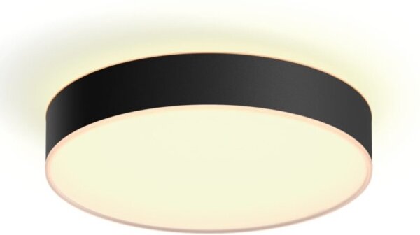Philips - Plafoniera LED dimmerabile Hue ENRAVE M LED/19,2W/230V nera + telecomando