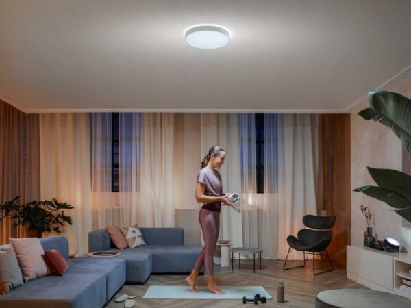Philips - Plafoniera LED dimmerabile Hue ENRAVE L LED/33,5W/230V bianco + telecomando