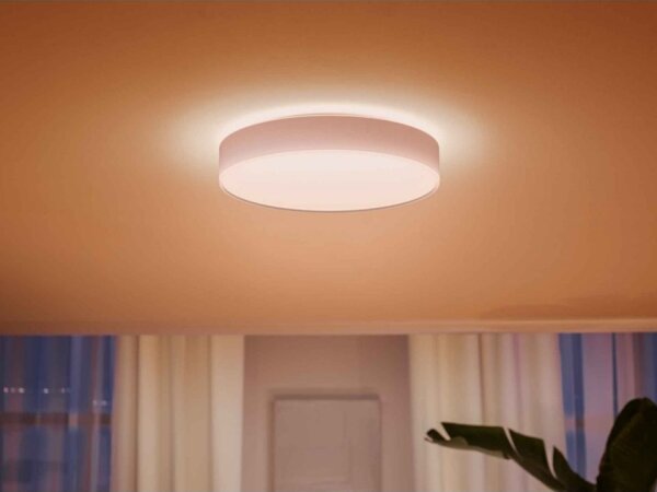 Philips - Plafoniera LED dimmerabile Hue ENRAVE L LED/33,5W/230V bianco + telecomando