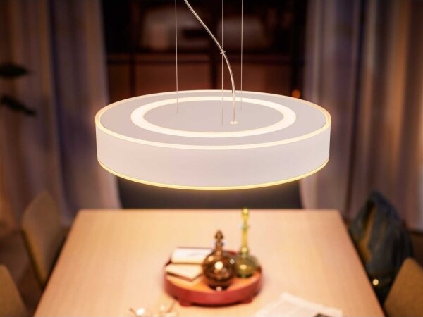 Philips - Lampadario a sospensione con filo LED dimmerabile Hue ENRAVE LED/33,5W/230V bianco + +TC