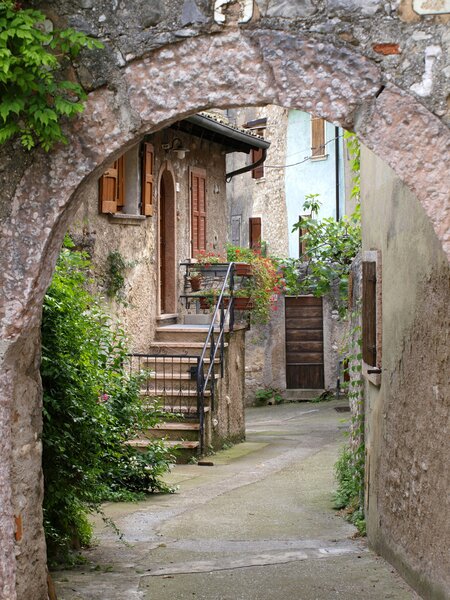 Carta da parati strada italiana, Carta da parati Città, u60588 : Uwalls.it