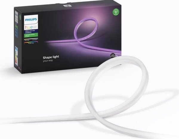 Striscia LED RGBW dimmerabile Philips Hue da esterno Strip LED/40W 5m IP67