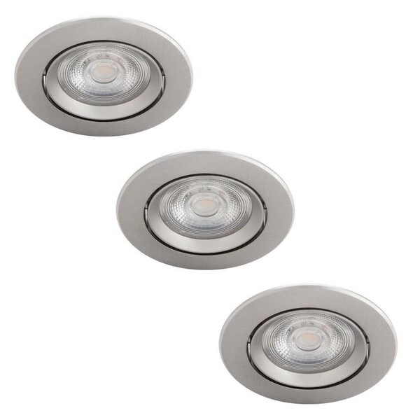 Philips - SET 3x Lampada LED da incasso dimmerabile DIVE LED/5W/230V 2700K