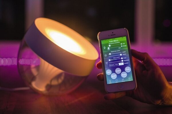 Philips - Lampada da tavolo LED RGB Hue IRIS LED/10W/230V bianco