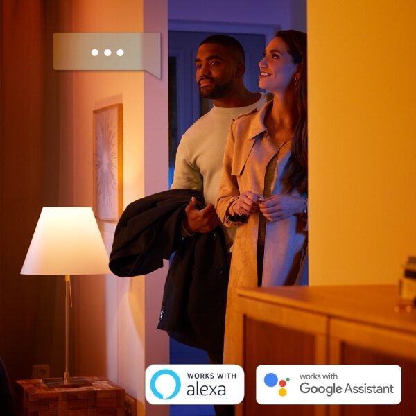 Philips - Lampada da tavolo LED RGB Hue IRIS LED/10W/230V nero
