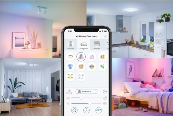 WiZ - Plafoniera LED dimmerabile SUPERSLIM LED/17W/230V 2700K Wi-Fi