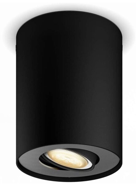 Philips - Faretto LED dimmerabile Hue PILLAR 1xGU10/4,2W/230V nero