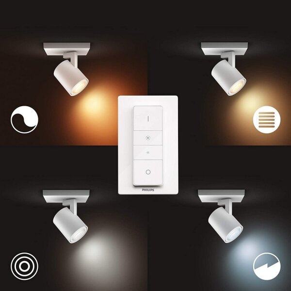 Philips - Faretto LED dimmerabile Hue RUNNER 1xGU10/4,2W/230V + +TC bianco