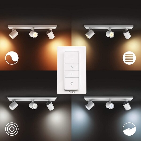 Philips - Faretto LED dimmerabile Hue RUNNER 3xGU10/4,2W/230V + +TC bianco