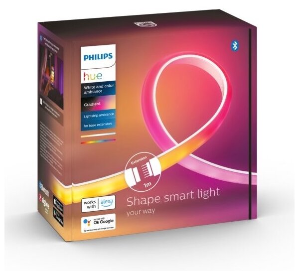 Striscia LED extension set Philips Hue WACA LED/12,3W/230V 1 m