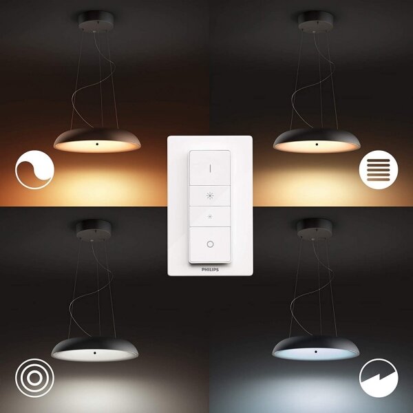 Philips 40233/30/P6 - Lampadario a sospensione LED dimmerabile Hue AMAZE LED/39W/230V + Telecomando