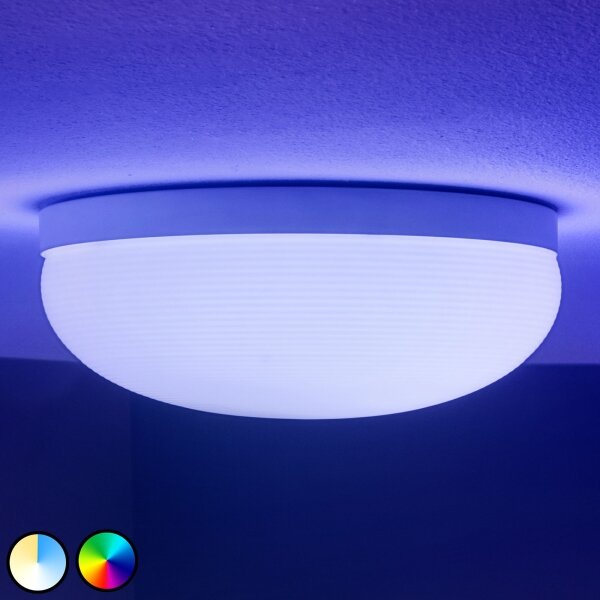 Philips 40905/31/P9 - Lampada da soffitto LED RGBW Hue FLOURISH 32W/230V