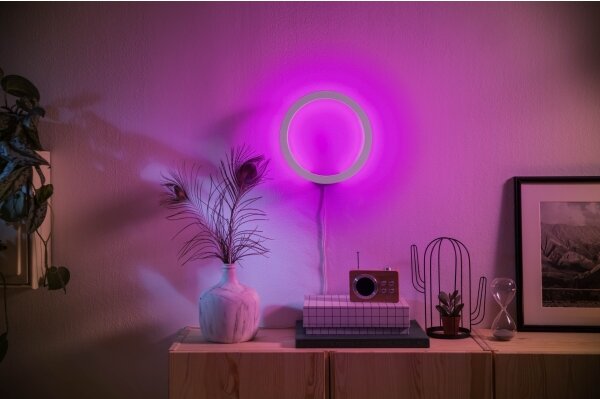 Philips 40901/31/P9 Hue SANA LED RGBW dimmerabile da parete 20W 230V