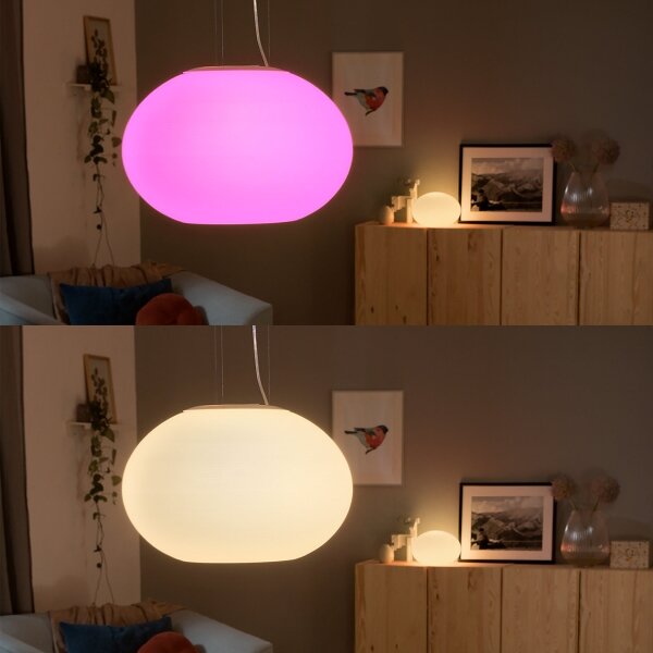 Philips 40906/31/P9 - Lampadario LED RGBW Hue FLOURISH 39W 230V