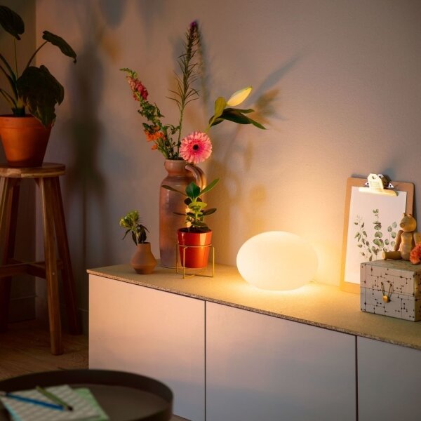Philips 40904/31/P9 - Lampada da tavolo LED Hue FLOURISH 1xE27/9,5W/230V