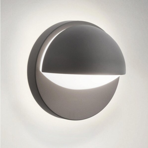 Philips - Applique da esterno JUNE 1xE27/12W/230V IP44 antracite