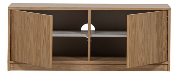 Tavolo TV modulare in rovere naturale 110x44 cm Modulair - vtwonen