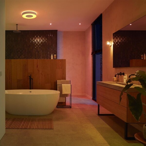 Philips - SET 3xLED RGB Luce da bagno dimmerabile Hue 1xGU10/5,7W/230V IP44