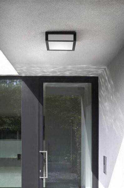 Philips - Plafoniera da esterno SKIES 2xE27/14W/230V IP44 antracite