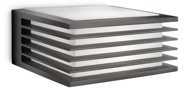 Philips - Applique da esterno SHADES 1xE27/15W/230V IP44 antracite