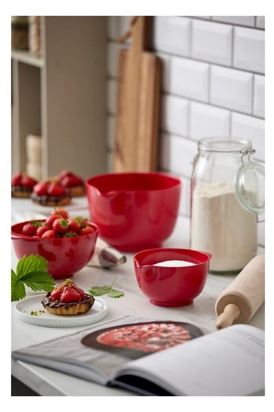 Ciotole rosse in set da 4 pezzi ø 23 cm Margrethe - Rosti