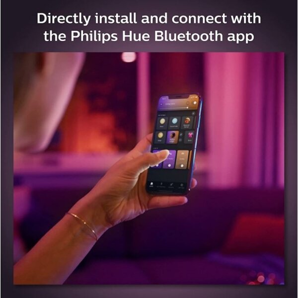 Philips - Set da 3 lampade LED RGBW dimmerabili per il sistema a binario Hue LED/15,6W/230V