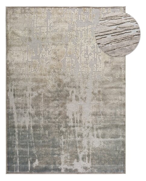 Tappeto in viscosa beige , 60 x 110 cm Margot Azul - Universal