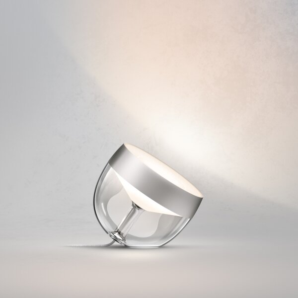 Philips - Lampada da tavolo LED RGB Hue IRIS LED/10W/230V argento