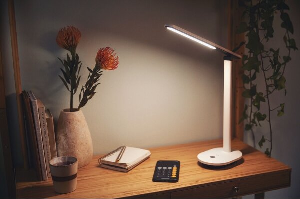 Philips - Lampada da tavolo Touch a LED IVORY LED/5W/5V 2700/3600/5000K CRI 90