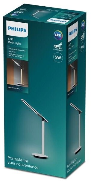 Philips - Lampada da tavolo Touch a LED IVORY LED/5W/5V 2700/3600/5000K CRI 90