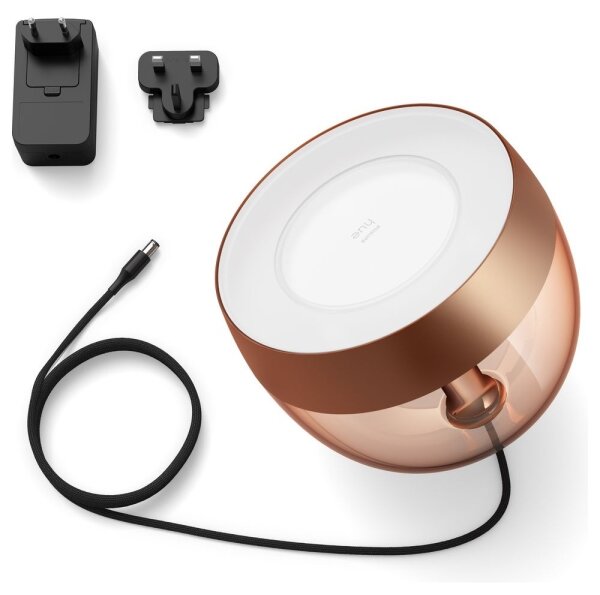 Philips - Lampada da tavolo LED RGB Hue IRIS LED/10W/230V rame