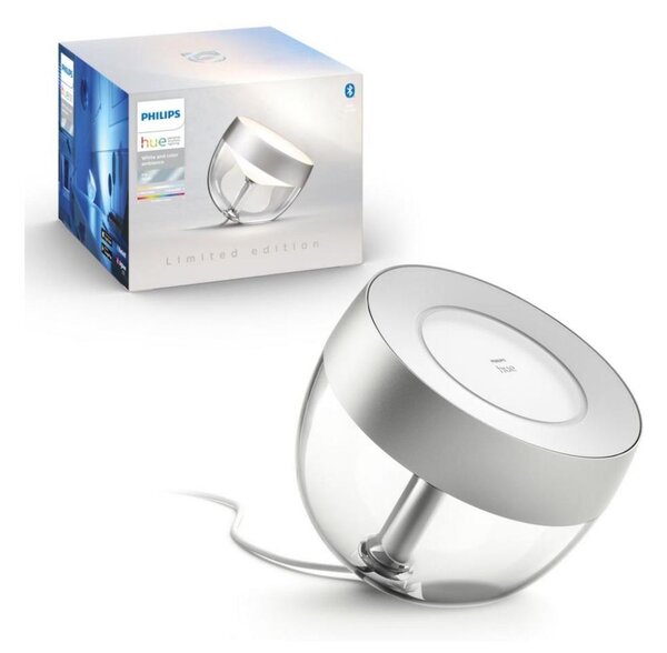 Philips - Lampada da tavolo LED RGB Hue IRIS LED/10W/230V argento