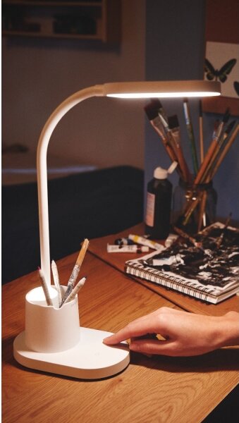 Philips - Lampada da tavolo LED dimmerabile con funzione Touch BUCKET LED/7W/5V 1800 mAh CRI 90