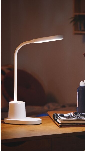Philips - Lampada da tavolo LED dimmerabile con funzione Touch BUCKET LED/7W/5V 1800 mAh CRI 90
