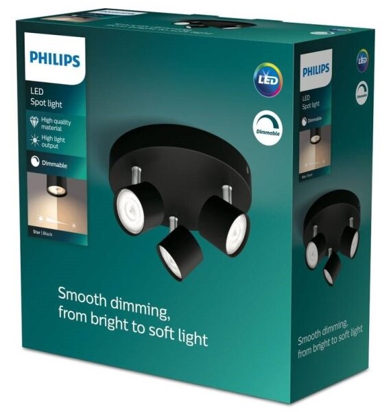 Philips - Faretto LED dimmerabile STAR 3xLED/4,5W/230V