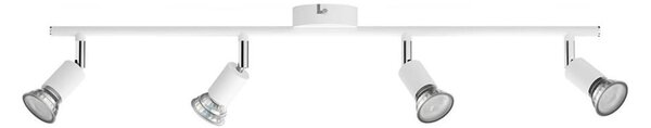 Philips - Faretto LIMBALI 4xGU10/50W/230V bianco