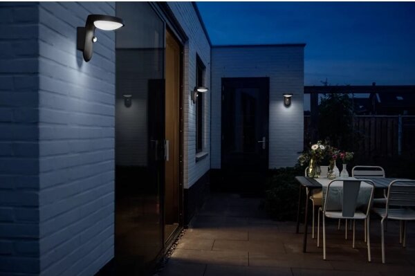 Philips - Applique a LED solare con sensore TYLA LED/1,2W/4V 4000K IP44