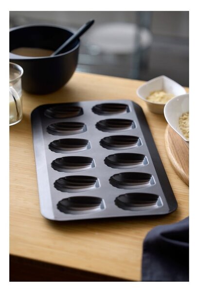 Patisse 1713 Tappetino In Silicone Per Macarons - 40x30 Cm, Nero - Stampo Da Forno Antiaderente E Lavabile In Lavastoviglie - Prodotto In Olanda
