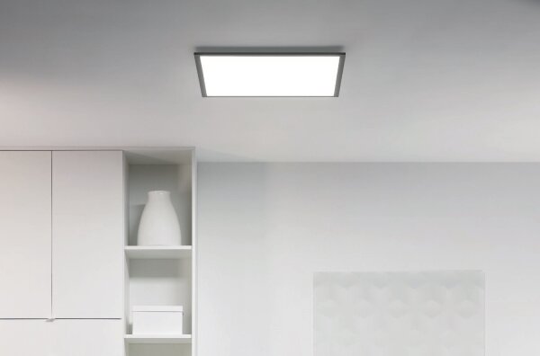 WiZ - Plafoniera LED dimmerabile SUPERSLIM LED/36W/230V Wi-Fi nero