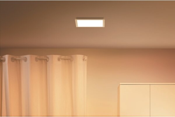WiZ - Plafoniera LED dimmerabile SUPERSLIM LED/12W/230V Wi-Fi bianco