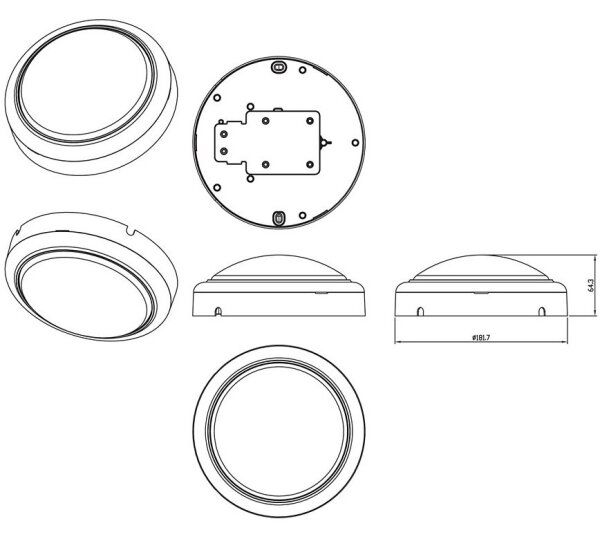 Philips - Applique LED PROJECTLINE LED/15W/230V IP65