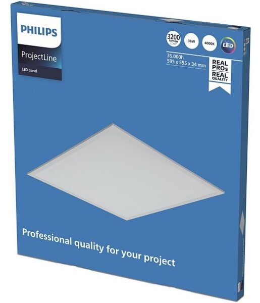 Philips - Pannello LED da incasso PROJECTLINE LED/36W/230V 59,5x59,5 cm